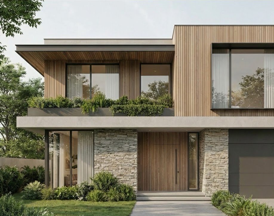 Ide desain rumah minimalis