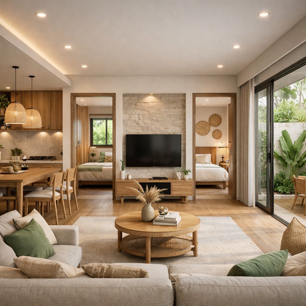 desain rumah minimalis 2 kamar tropical minimal yang adem dan natural