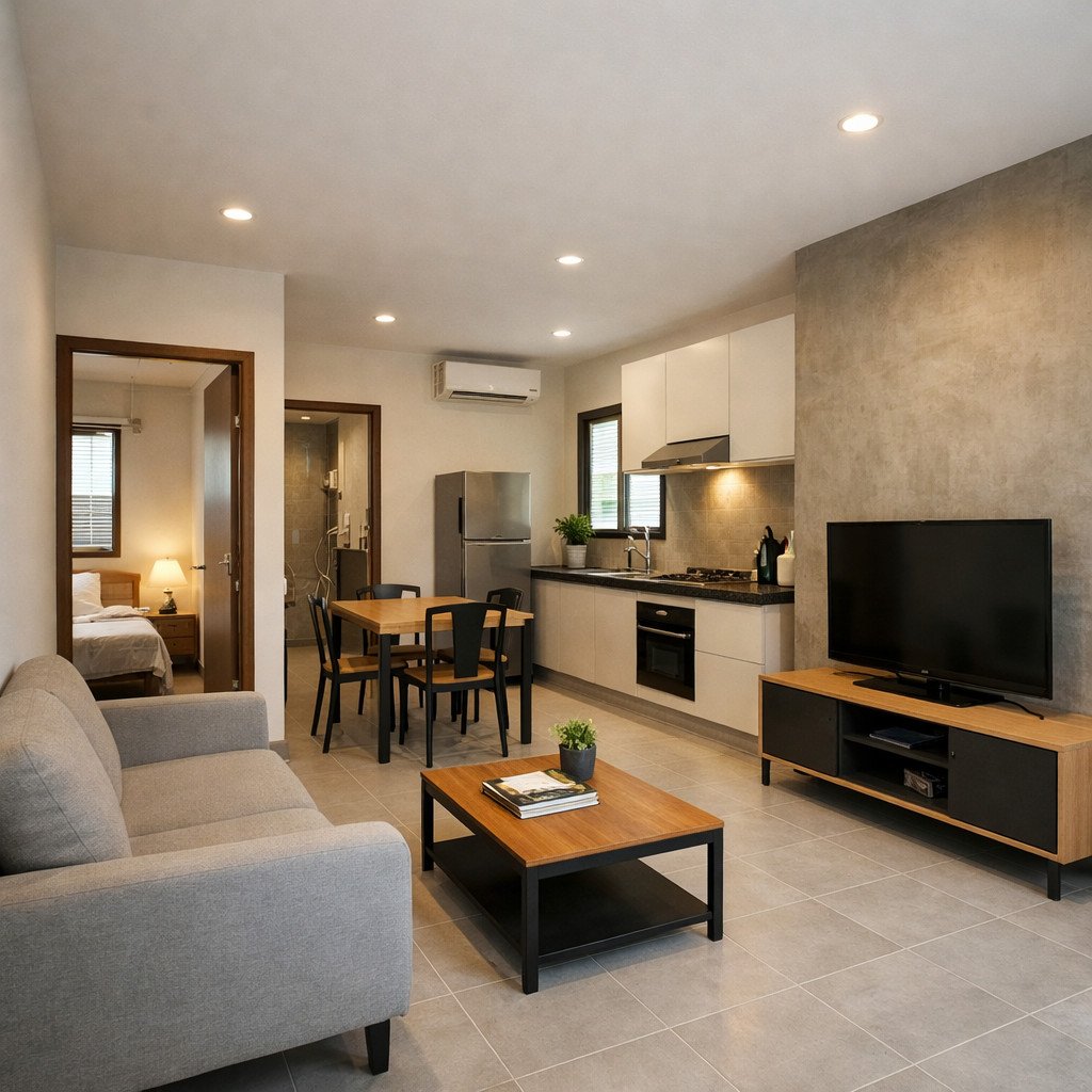 desain rumah minimalis 70 juta konsep industrial hemat dan fungsional