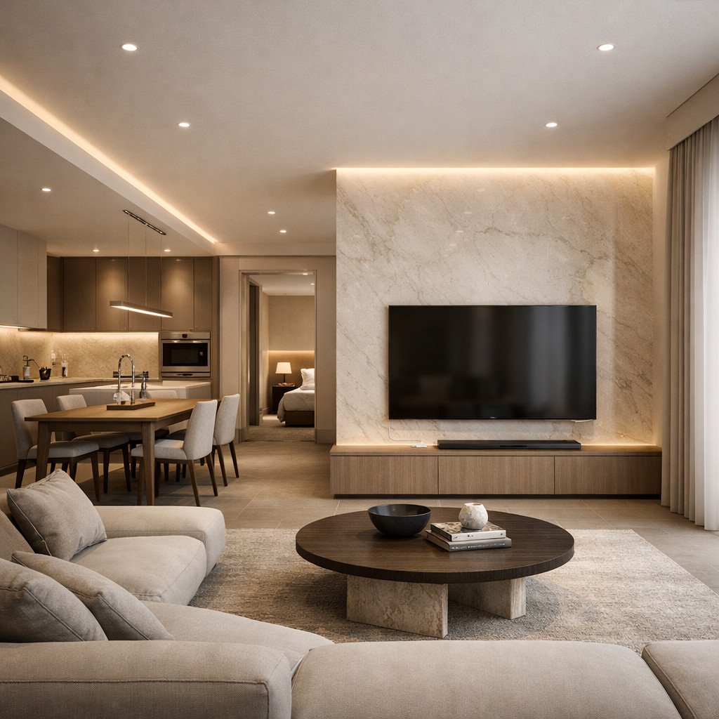 desain rumah minimalis quiet luxury yang matang, tenang, dan berkelas