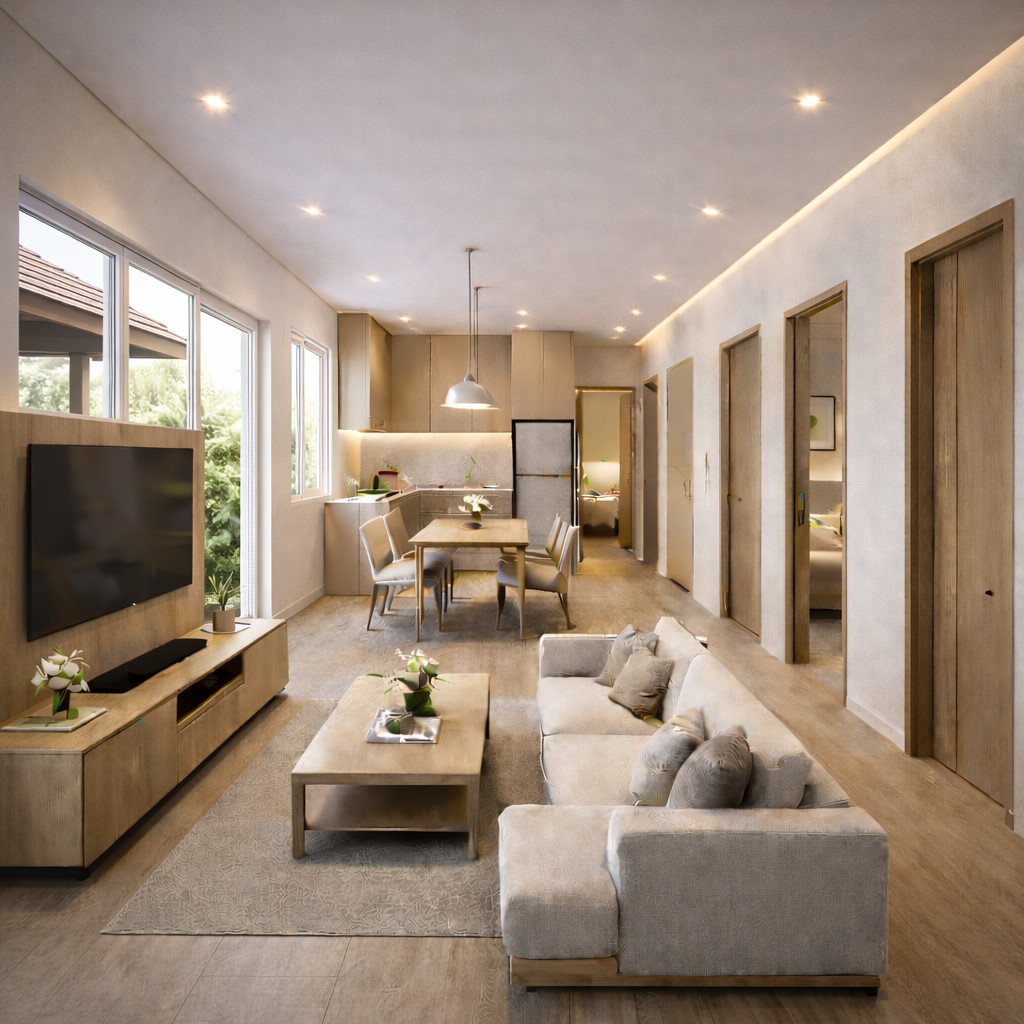 desain rumah sederhana tropis yang sejuk alami dan hemat energi