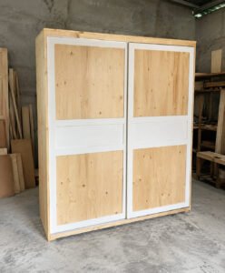 Almari Kayu Pintu Sleding Mrs. AY