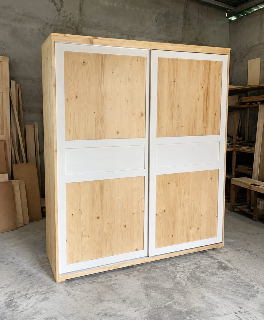 Almari Kayu Pintu Sleding Mrs. AY
