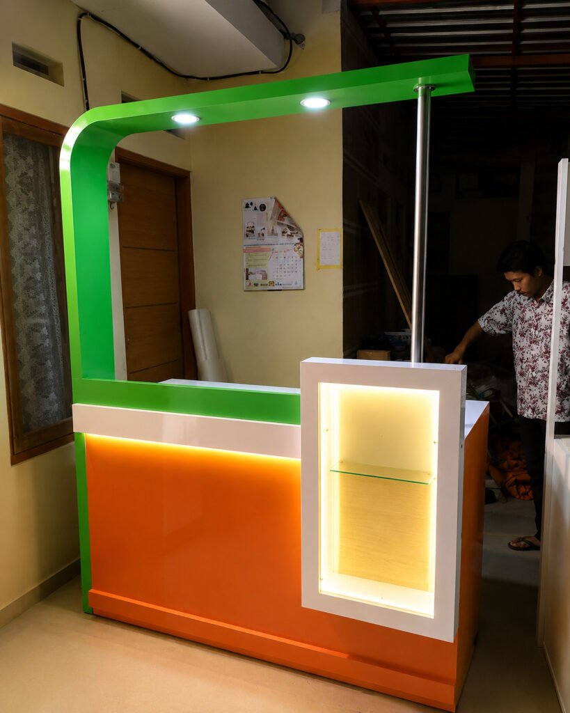 Booth Jualan Indoor