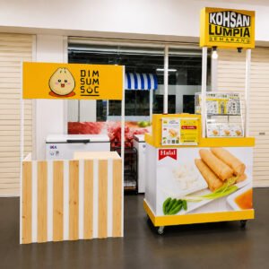 Booth Jualan Kohsan Lumpia