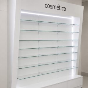 Display Kosmetik Modern Minimalis HPL1
