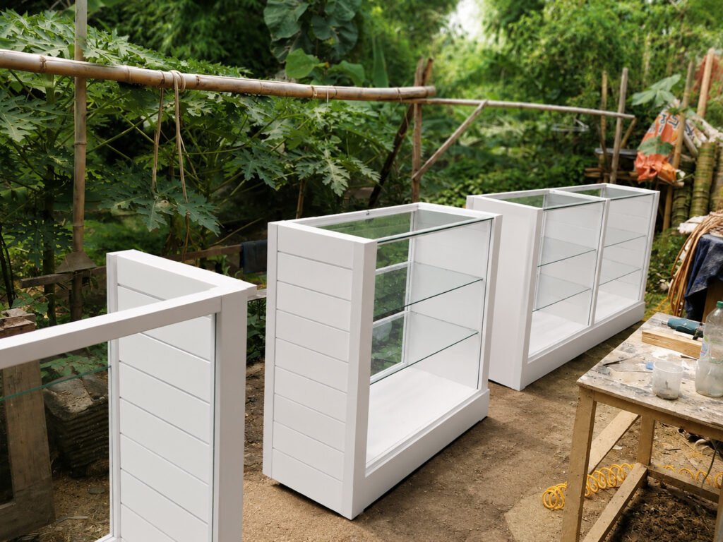 Etalase Bahan Multiplek HPL Toko KC