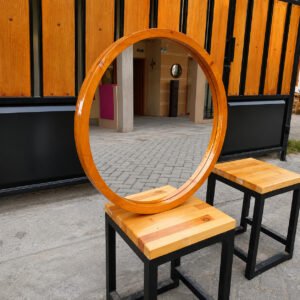 Frame Cermin Lingkaran