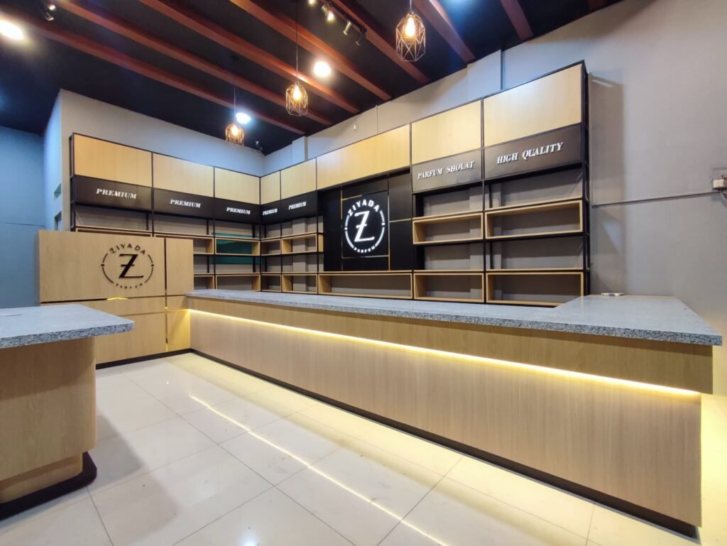Interior Toko Ziada Parfum