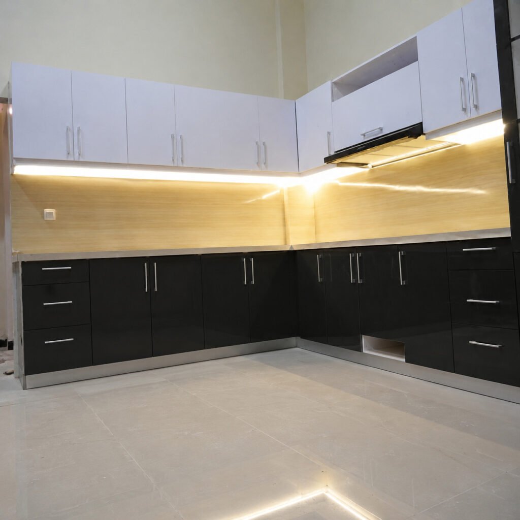 Kitchen Set Minimalis Finishing HPL Mr. L