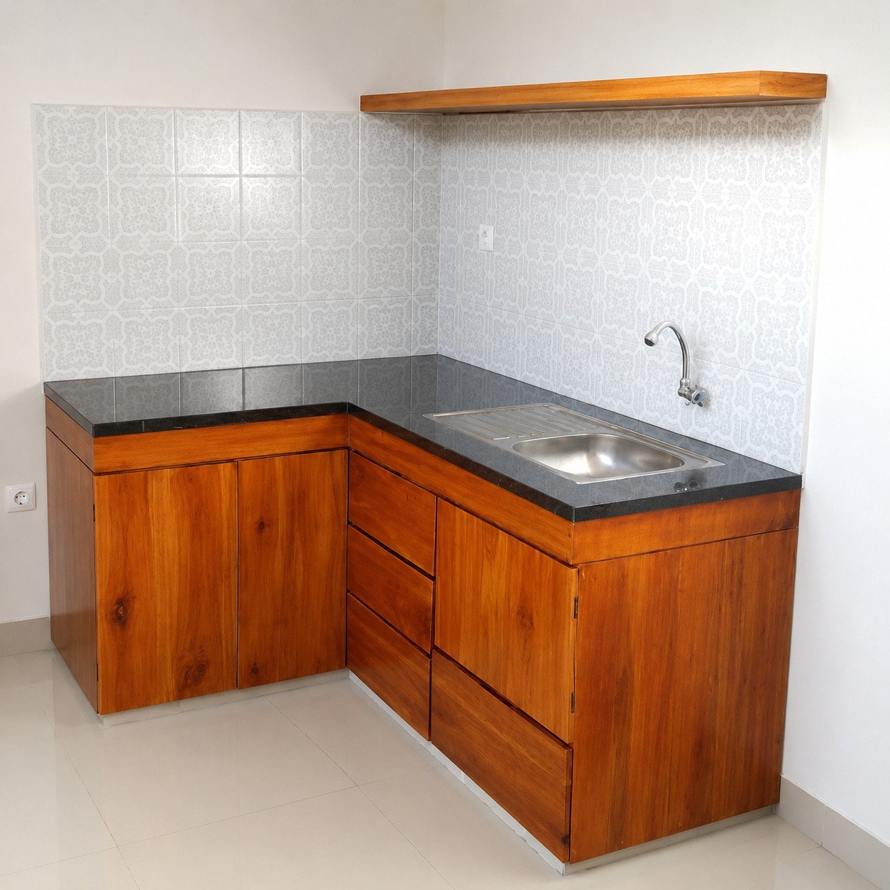 Kitchenset Material Mahoni Mrs. HF