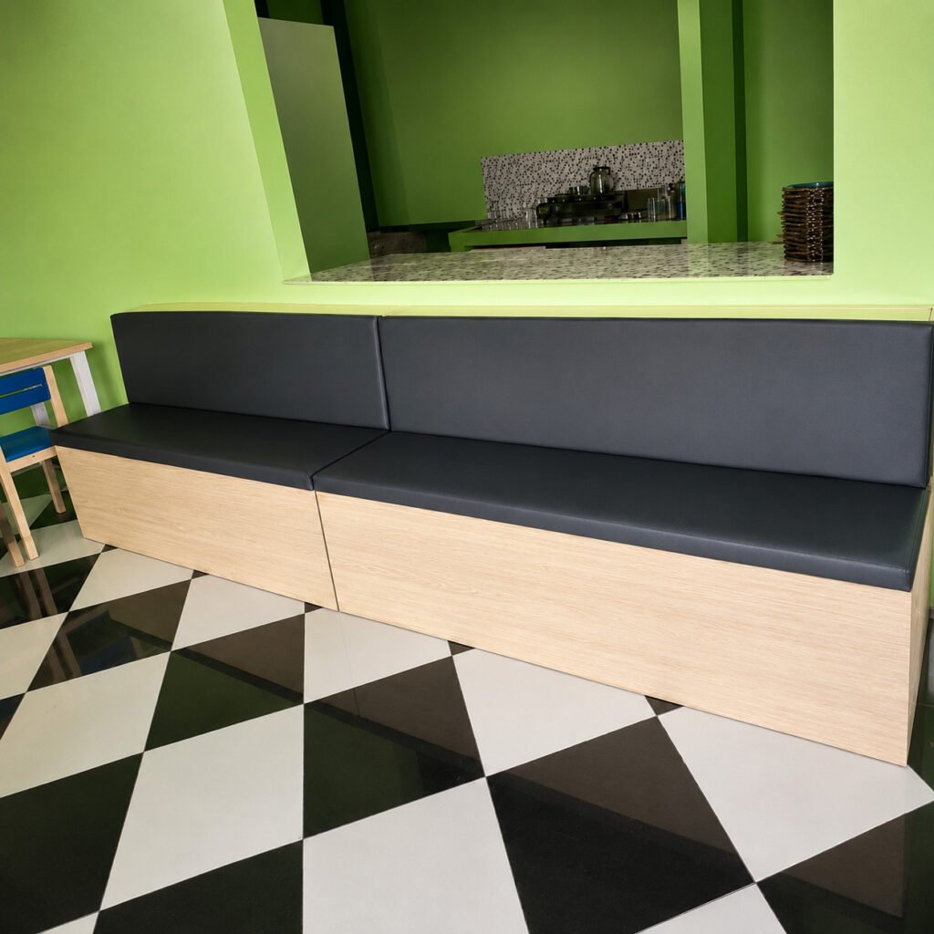 Kursi Tunggu Modern Minimalis Mr. FD Glossy