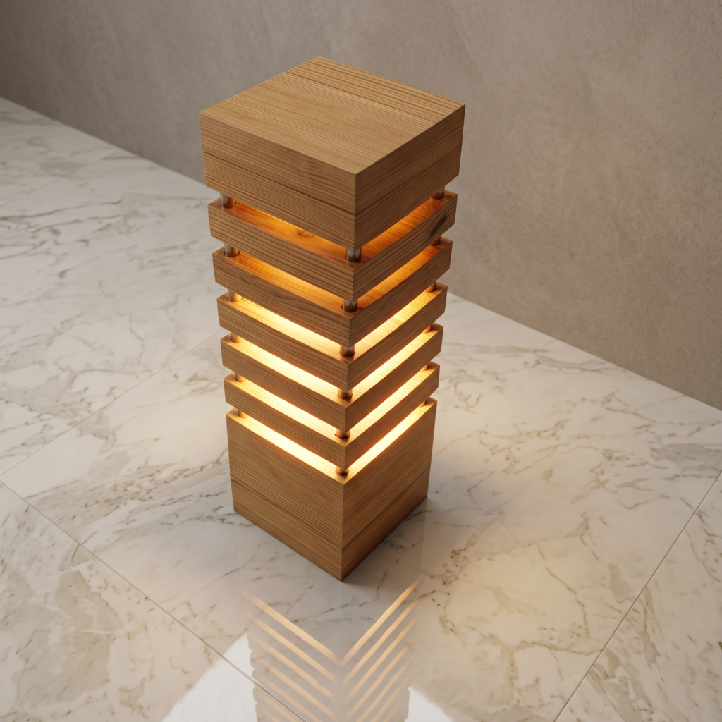 Lampu Tidur Jati belanda