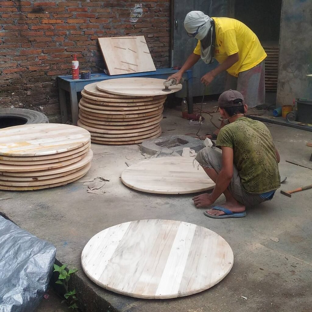 Meja Cafe Jati Belanda Mr. YB