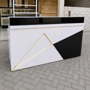 Meja Kasir Futuristik
