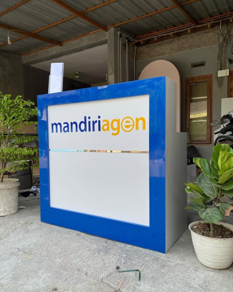 Meja Resepsionis Mandiri Agen
