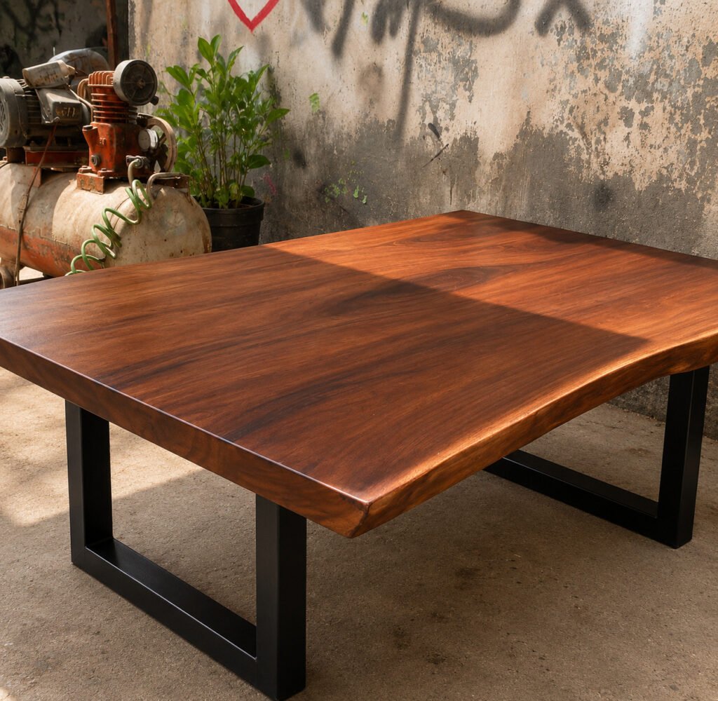 Meja Top Table Kayu Jati Toko F