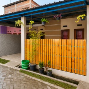 Pagar Rumah Jati Belanda Uncle J