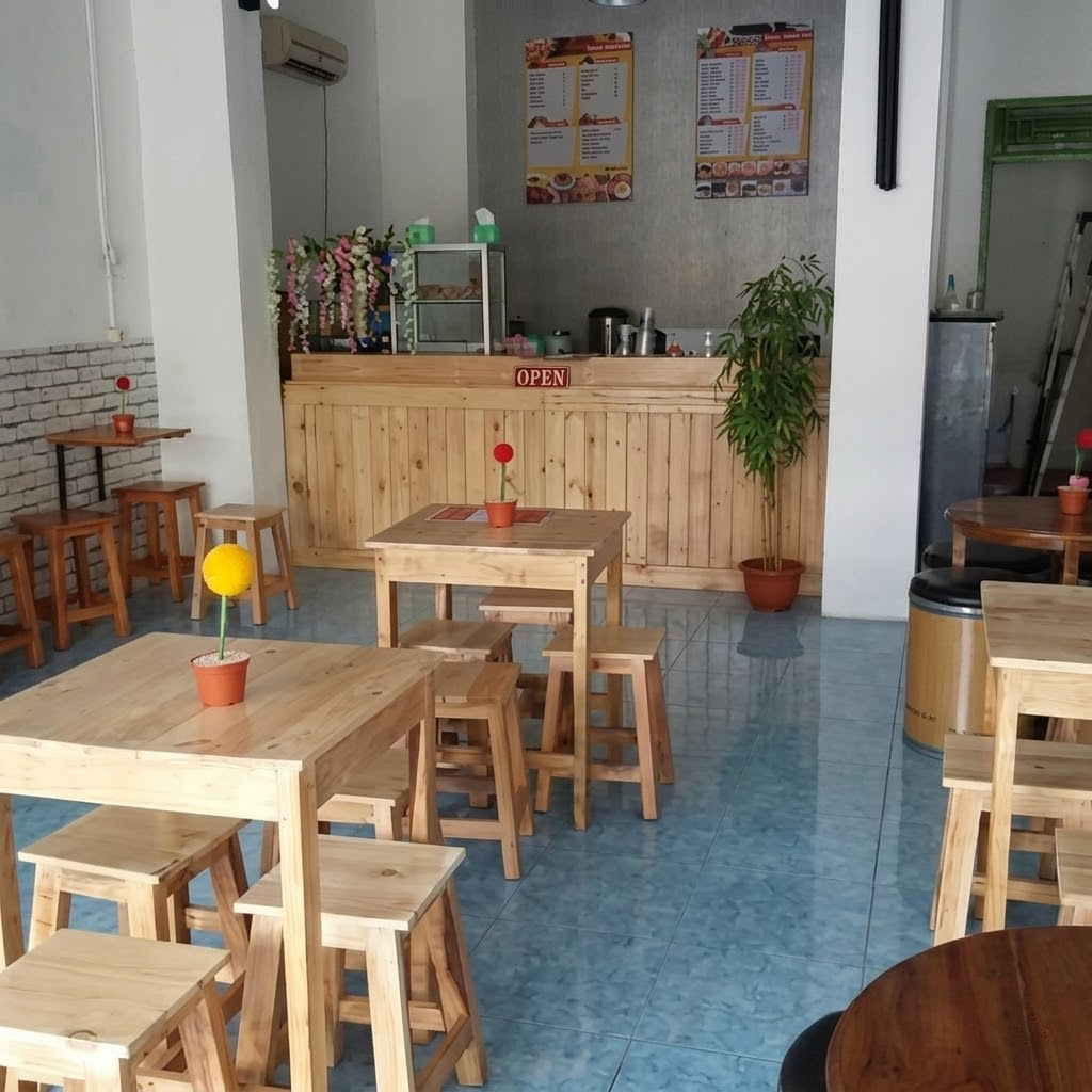 Paket Interior Cafe Jati Belanda Mr. AD