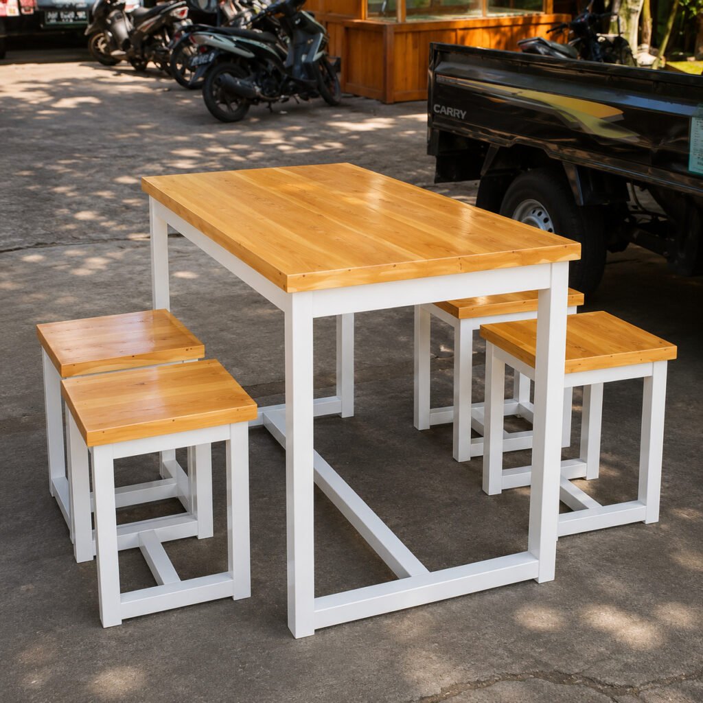 Paket Meja Kursi Cafe Mr. GG