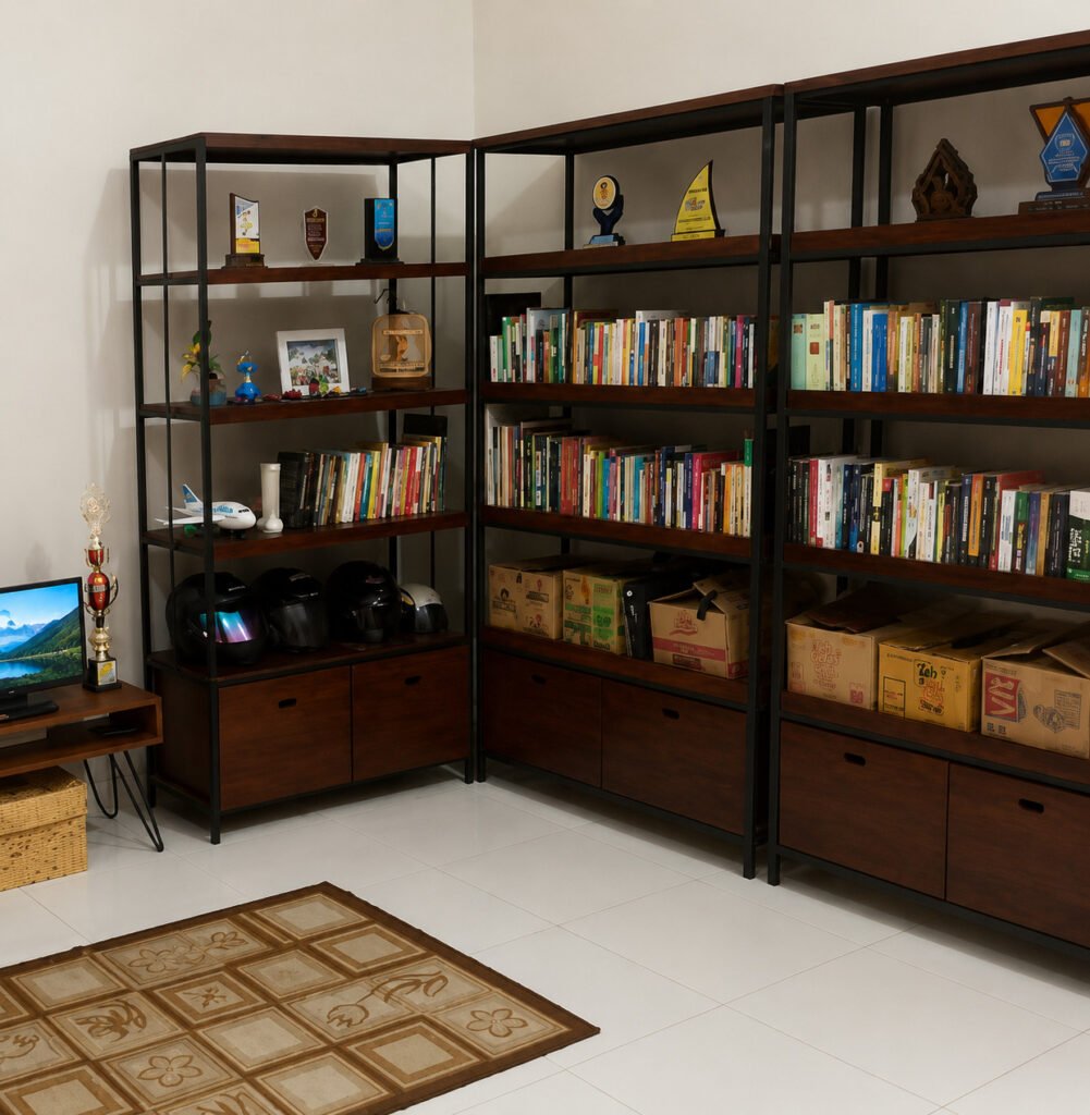 Rak Buku Industrial Mr. DV
