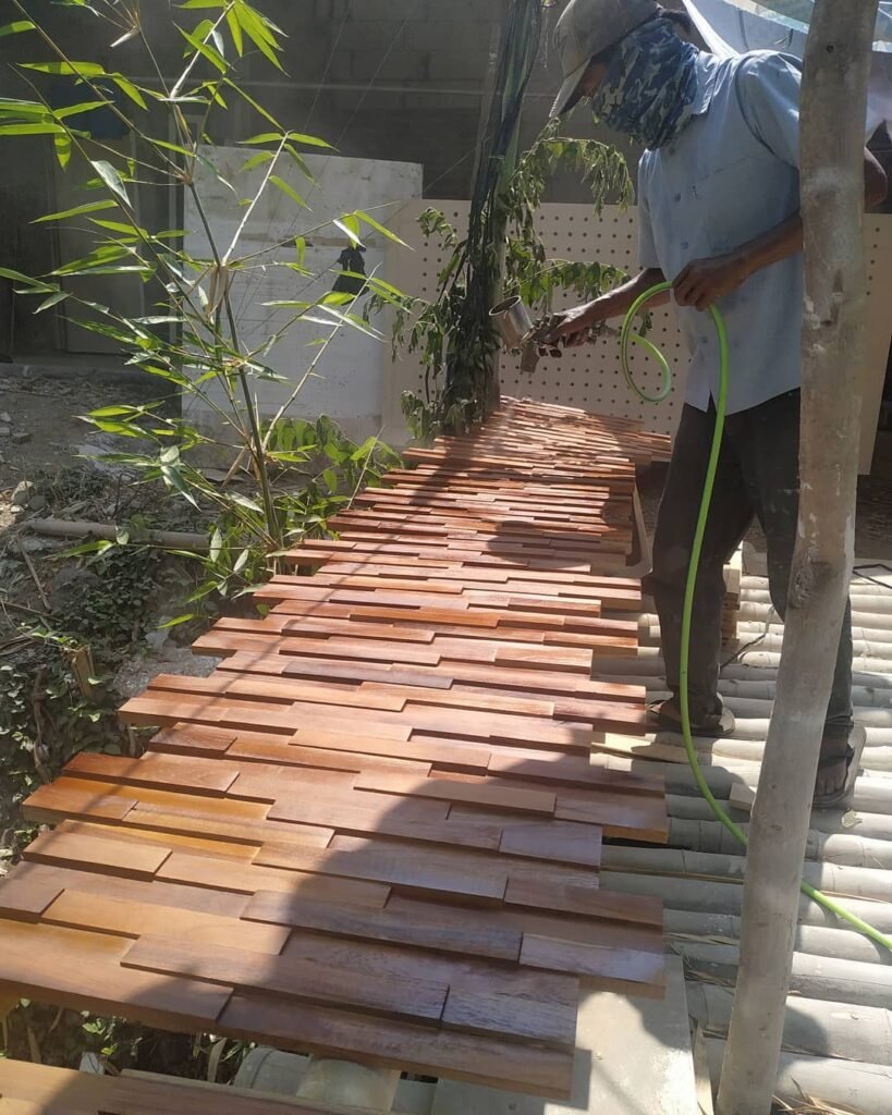 Wall Panel Jati Belanda