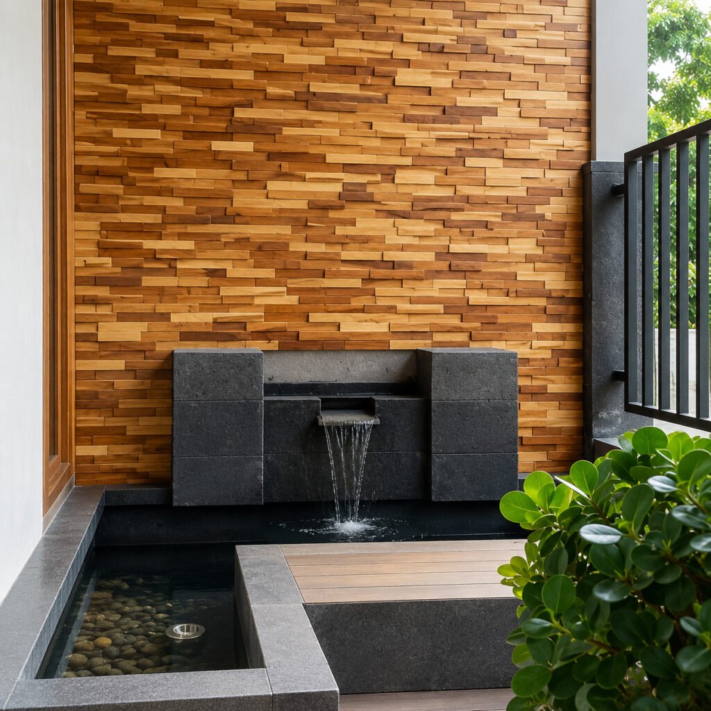 Wall Panel Jati Belanda Mr. GF