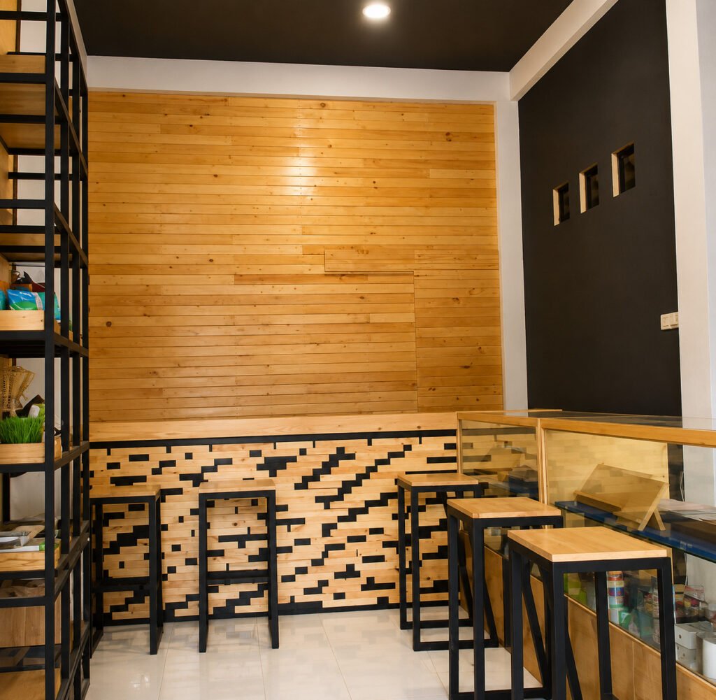 Wall Panel Jati Belanda Mr. N