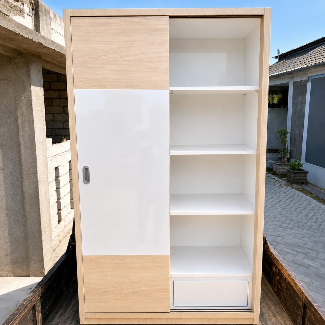Almari Pintu Sleding HPL