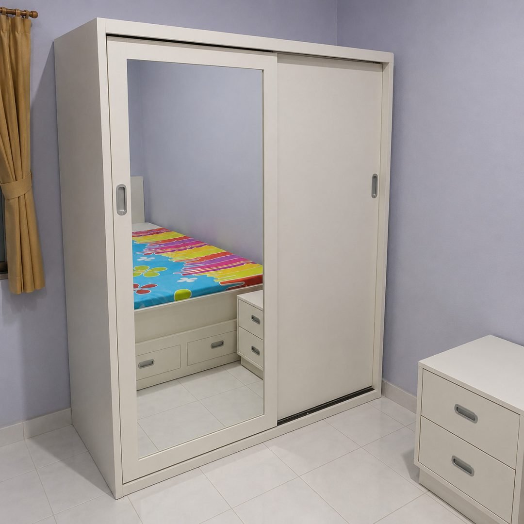 Almari Pintu Sleding HPL Mrs. AF