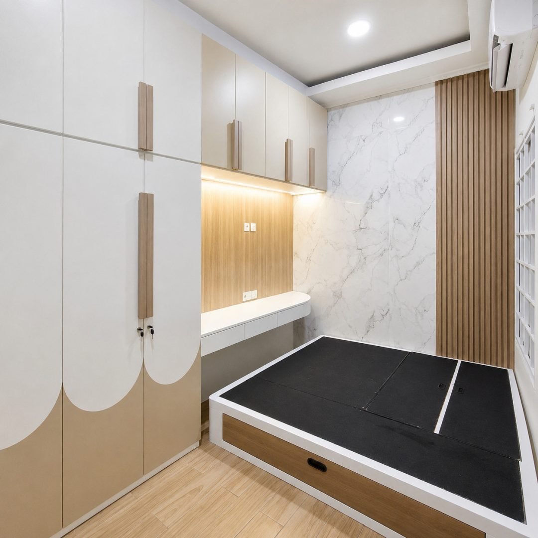 Bedroom Set Dengan Dipan Tatami2