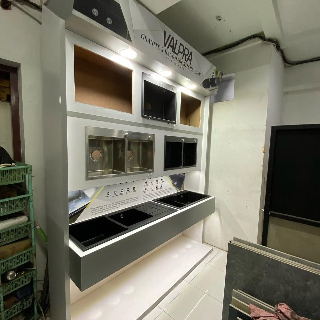 Booth Display Sink Valpra
