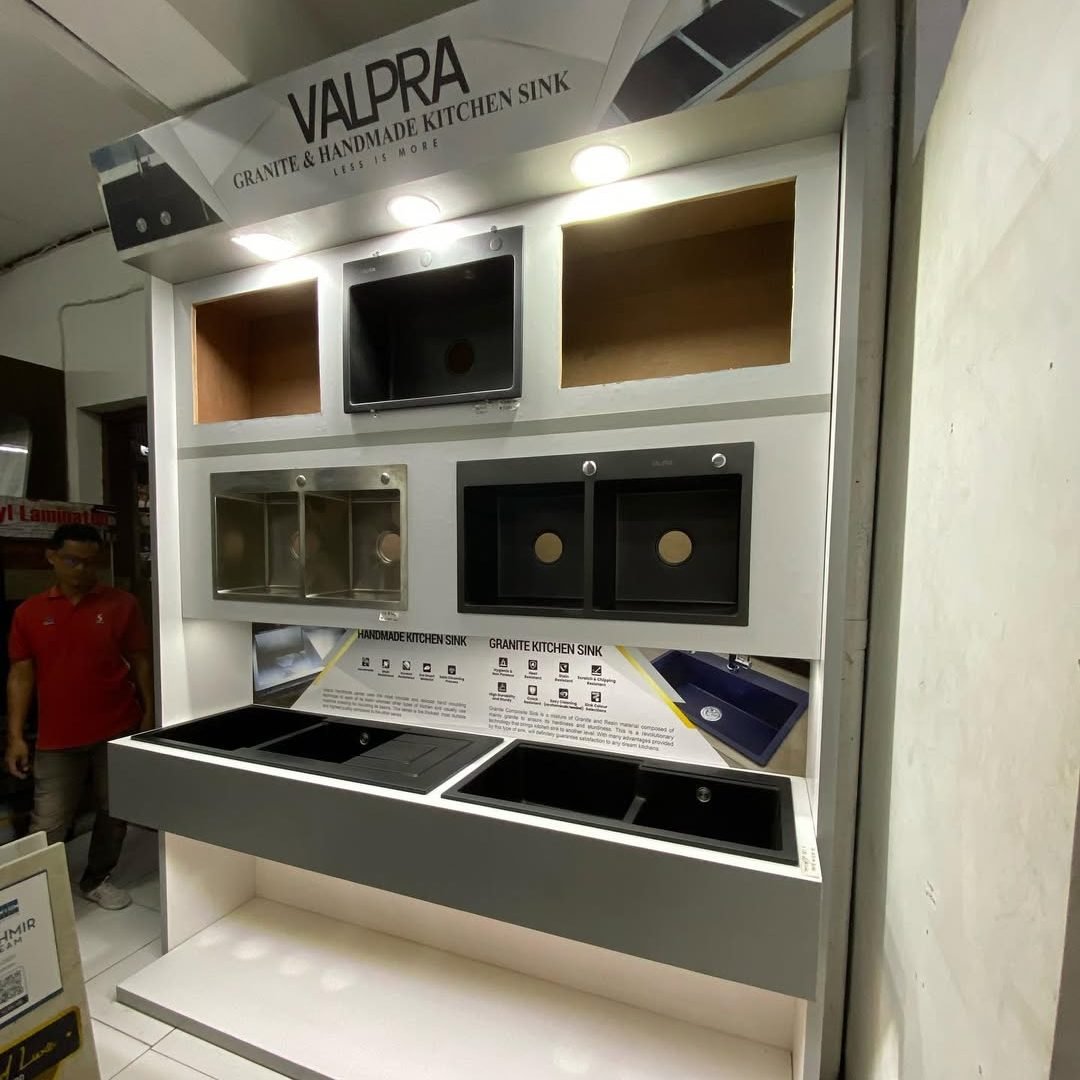 Booth Display Sink Valpra