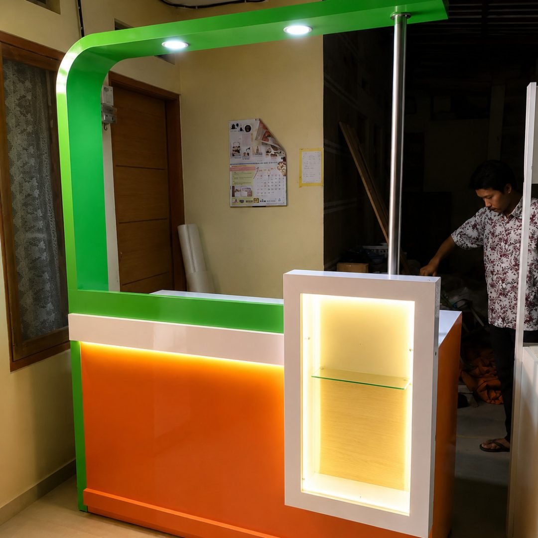 Booth Jualan Indoor