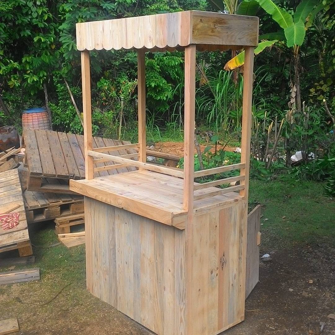 Booth Jualan Jati Belanda Mr. C