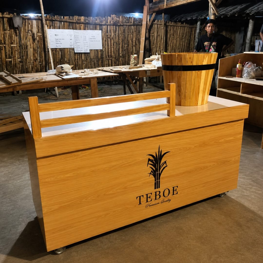Booth Jualan Teboe