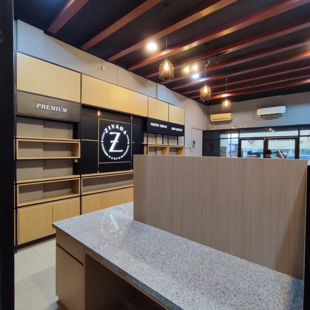 Interior Toko Ziyada Parfum