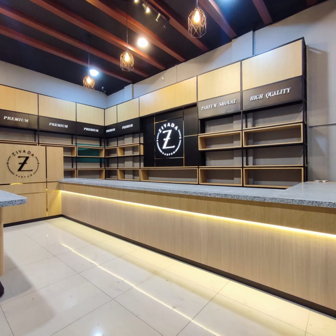 Interior Toko Ziada Parfum