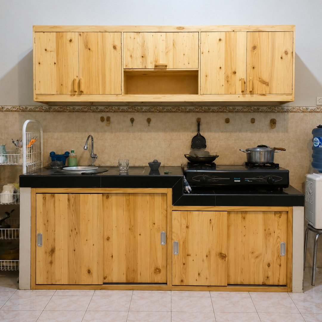 Kitchenset Jati Belanda Mrs. AJ