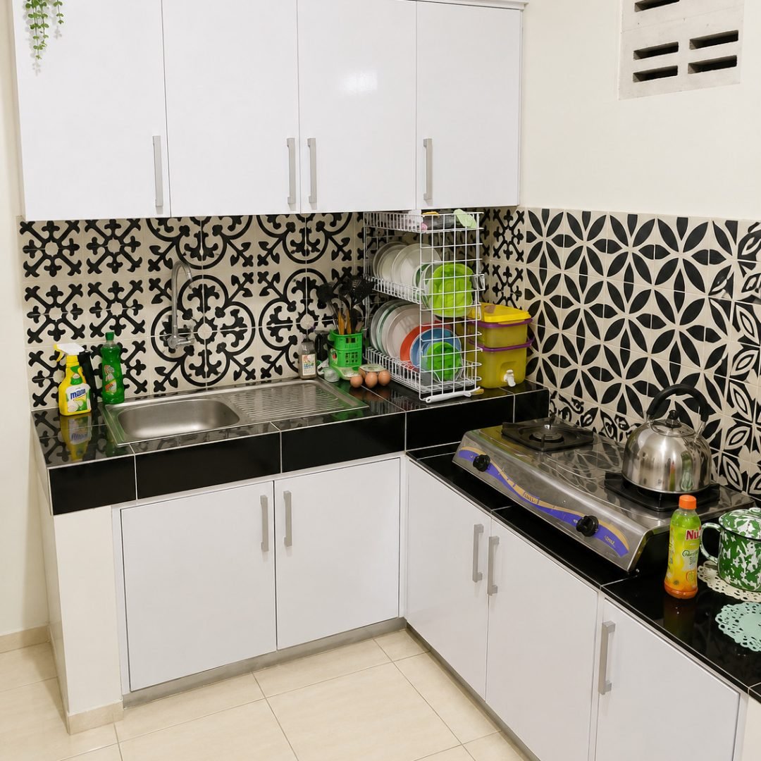 Kitchenset Minimalis Putih