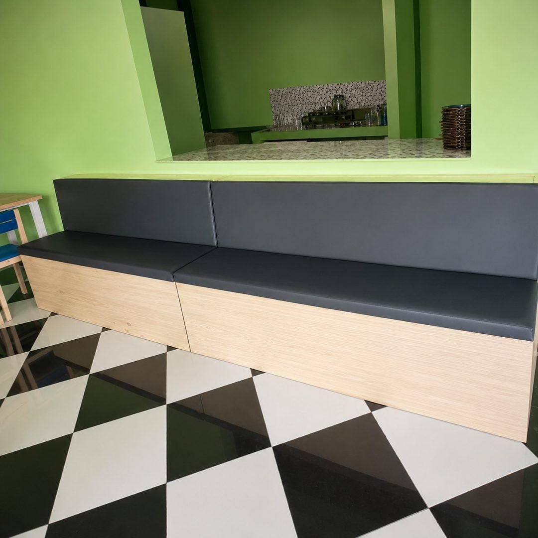 Kursi Tunggu Sofa Kombinasi Jati Belanda Mr. FD