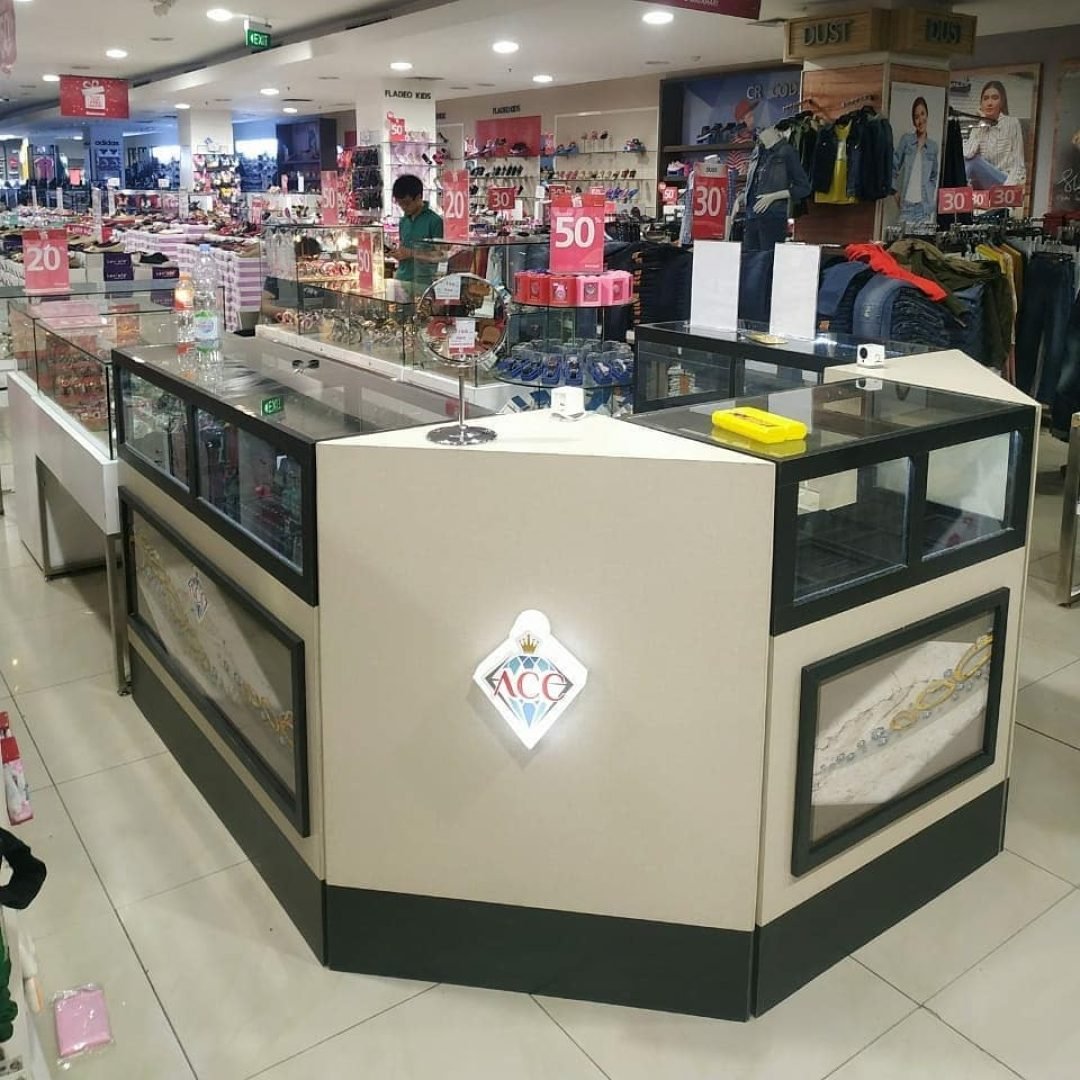 Meja Display Perhiasan ACC