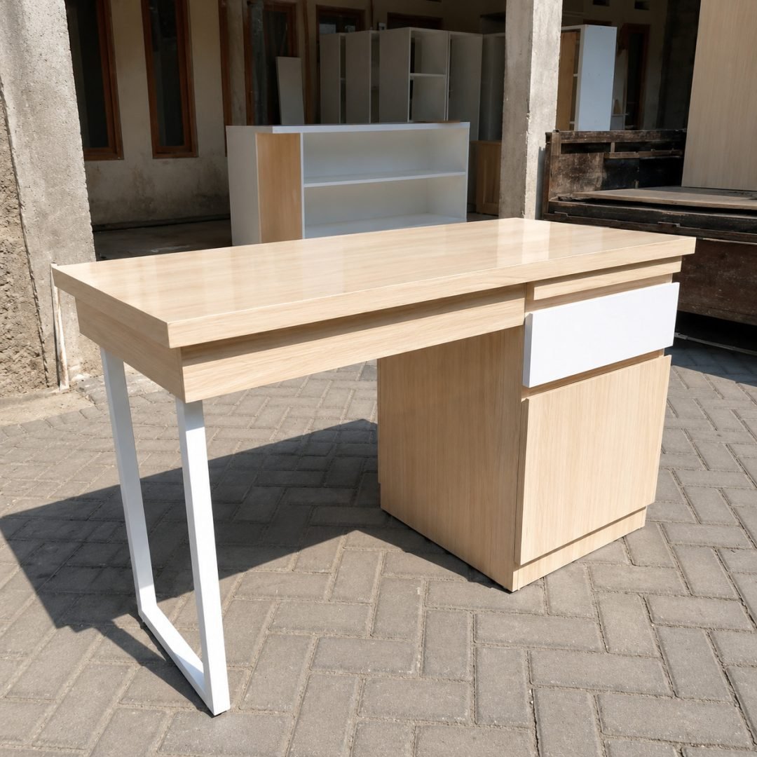 Meja Kantor Atau Meja Belajar HPL