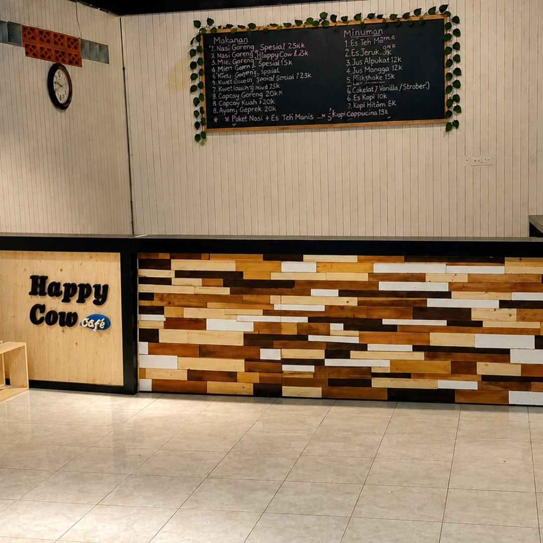 Meja Kasir Jati Belanda Cafe KP