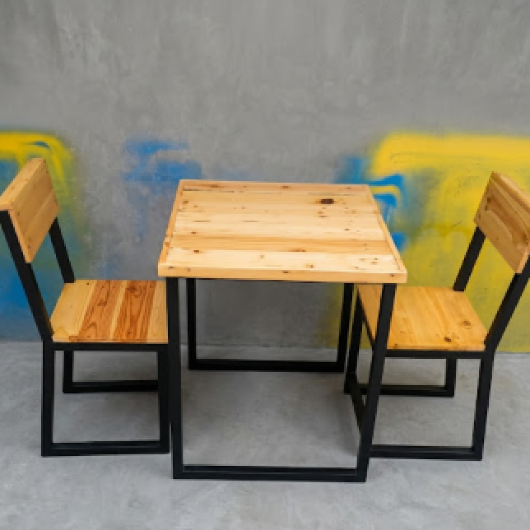 Meja Kursi Outdoor cafe Industrial Mr. RP