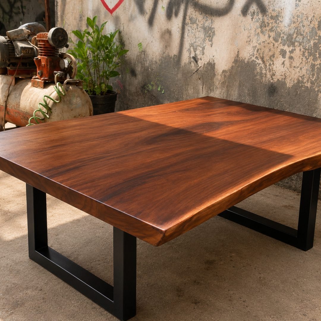 Meja Top Table Kayu Jati Toko F