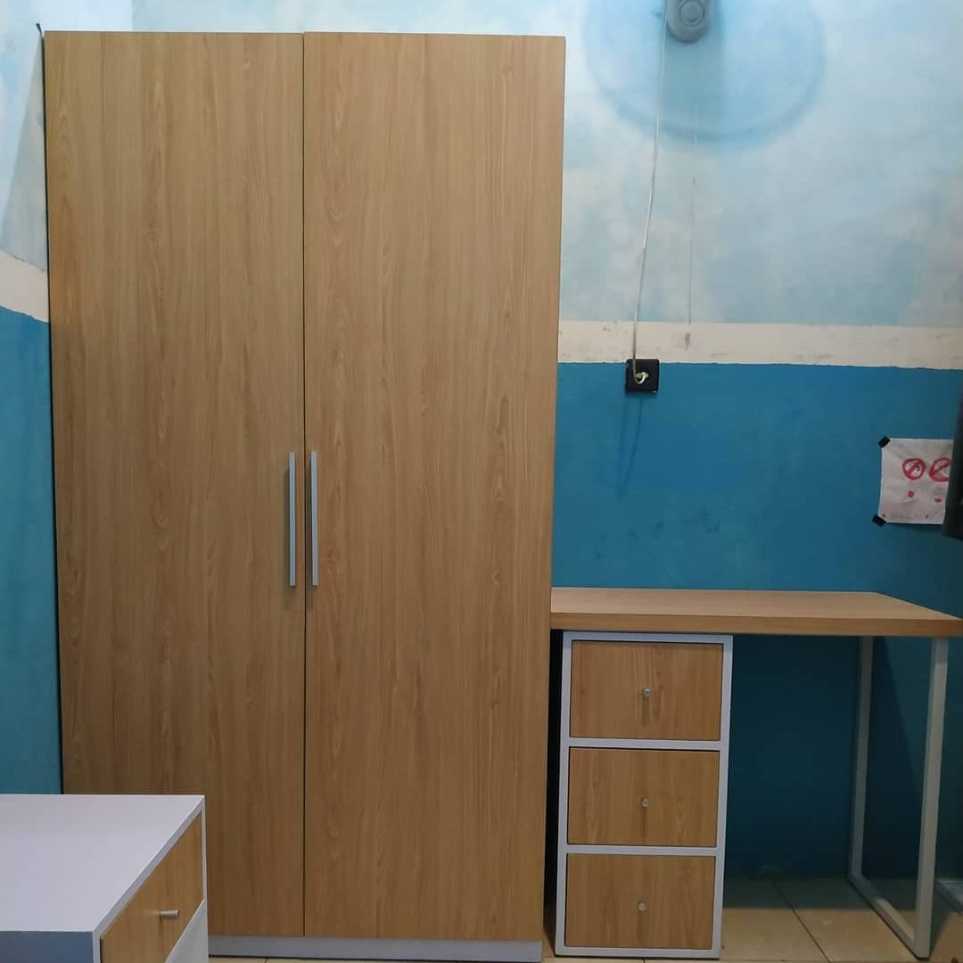 Paket Almari dan Meja Kos