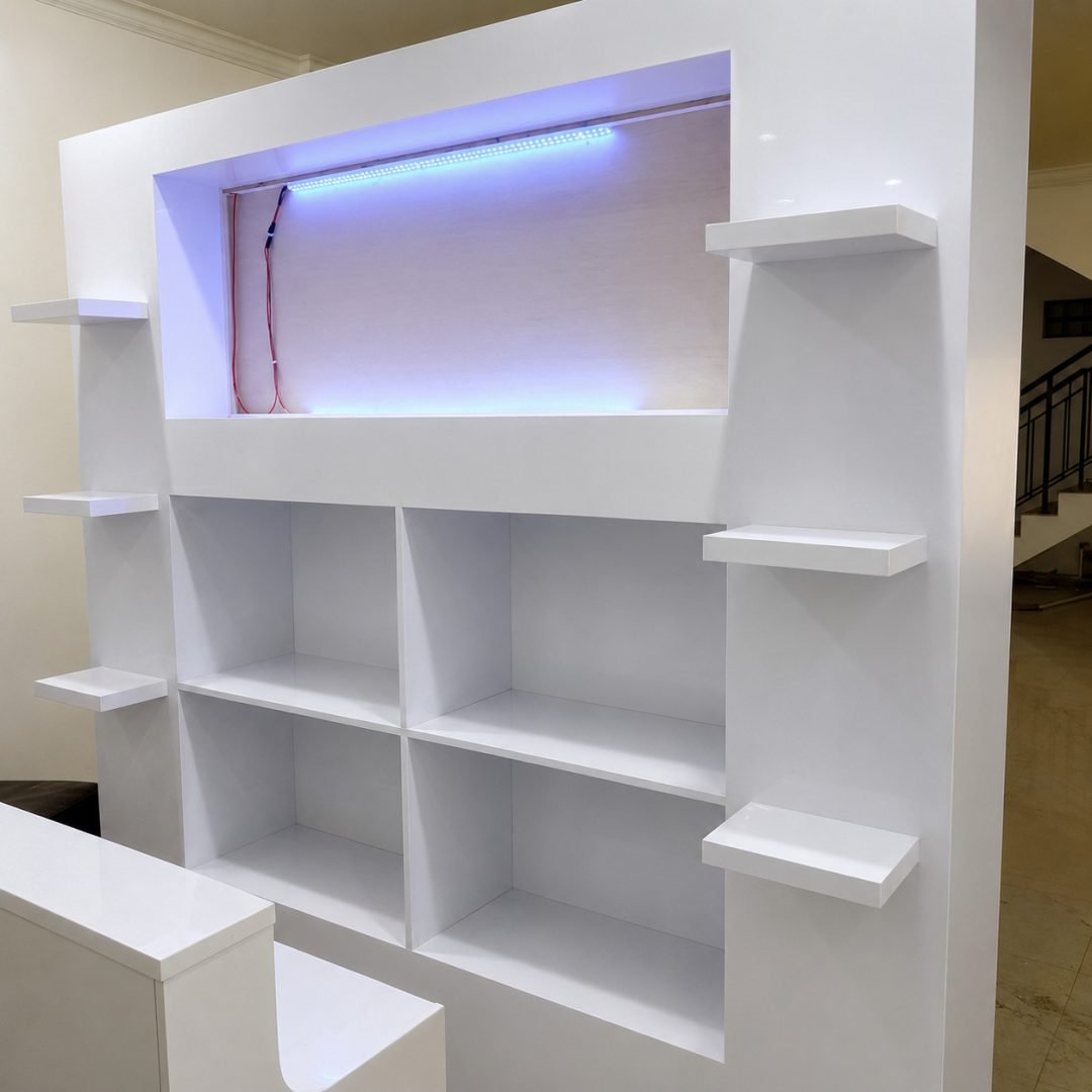 Paket Meja Kasir Dan Rak Display