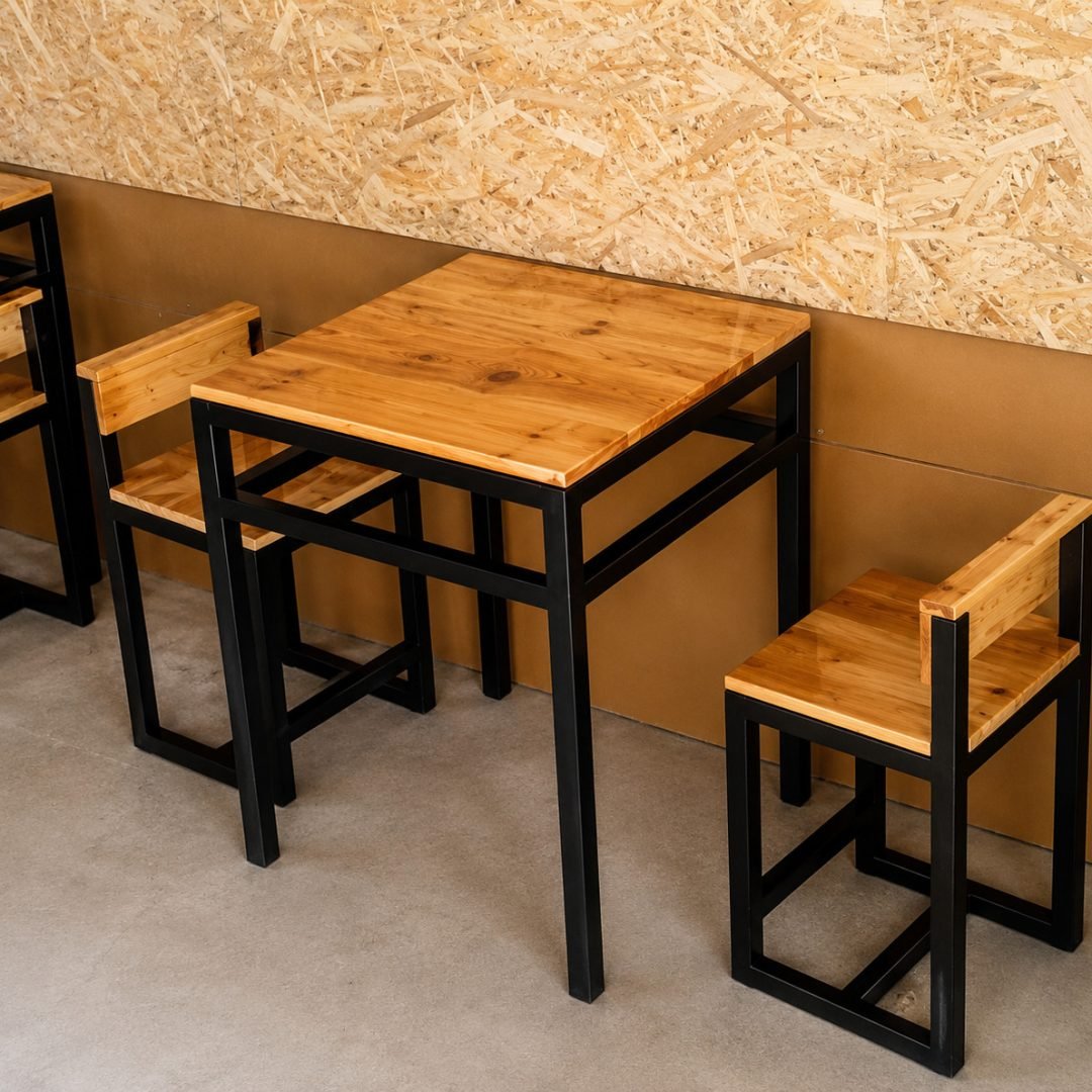 Set Meja Kursi Cafe jati Belanda Mr. T