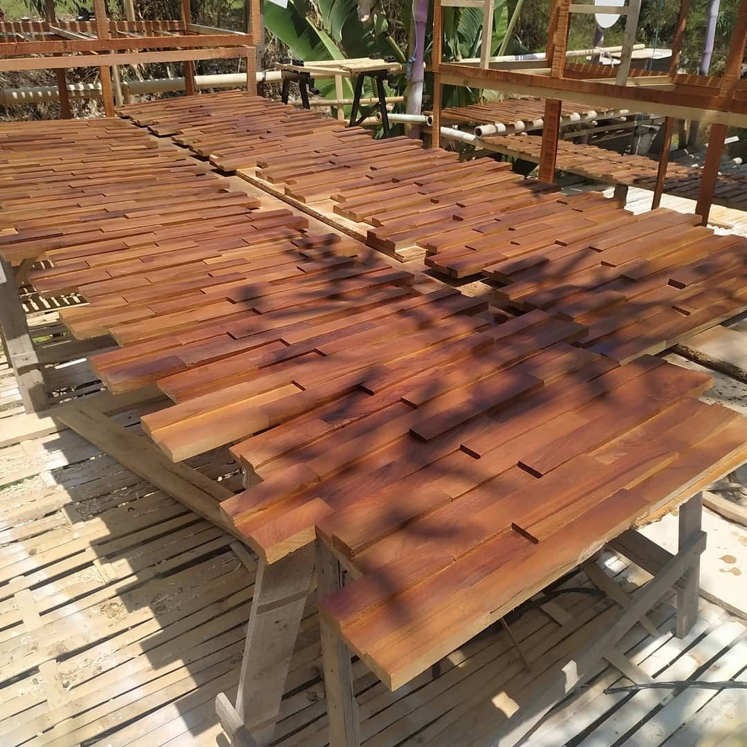 Wall Panel Jati Belanda